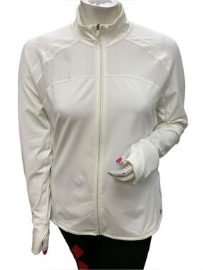 GAP Cream Full-Zip Performance Jacket Size 2X